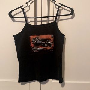 Harley Davidson / Ford tank top. Very short tank size M